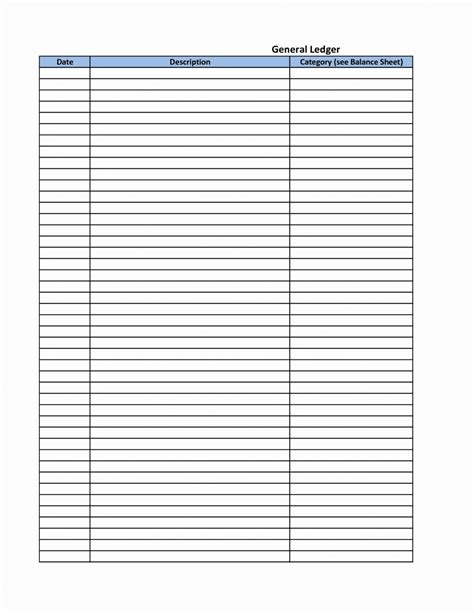 Free Blank Inventory Template Printable Templates