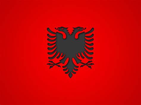 Albanien Flagge Wallpapers Hd Wallpaper Cave