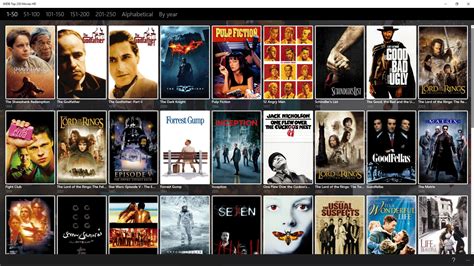IMDB Top 250 Movies HD for Windows 10 free download