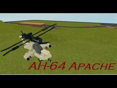 Roblox Plane Crazy AH 64 Apache Tutorial YouTube