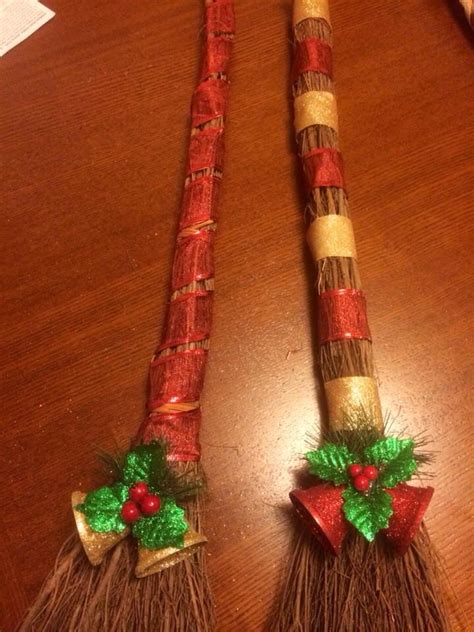 Diy Cinnamon Brooms Manualidades Escobas Navidad