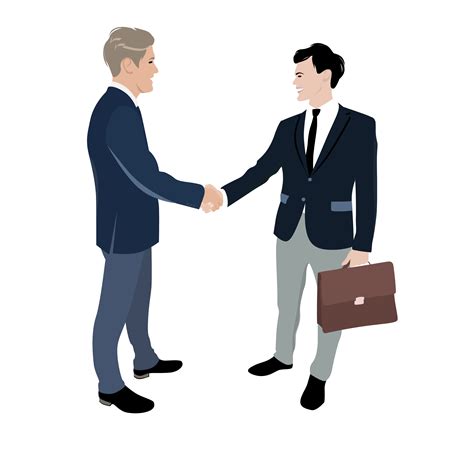 Businessman Make Deal Handshake Partnership Business Deal And Agreem