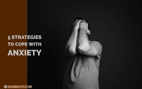 Strategies To Cope With Anxiety Shl