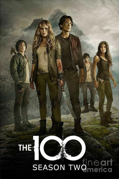 the 100 poster season two poster by jemmy grey in 2021 the 100 poster the 100 show the 100
