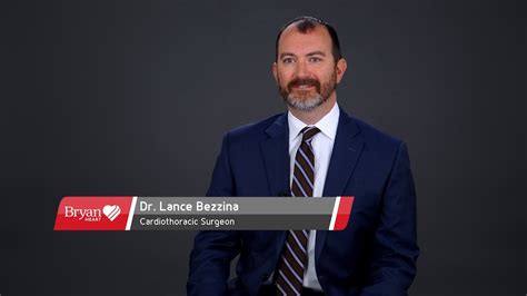 Meet Dr Lance Bezzina Bryan Heart Cardiothoracic Surgeon Youtube