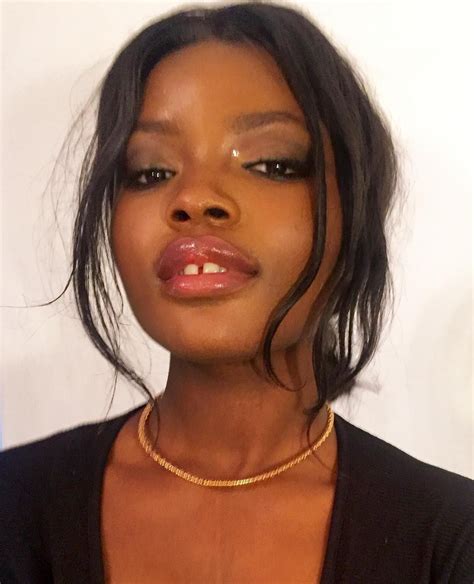 10 Black Models With Unconventional Smiles Essence