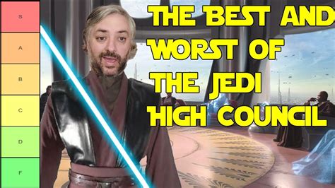 Ranking The Jedi High Council From The Star Wars Prequels Tier List