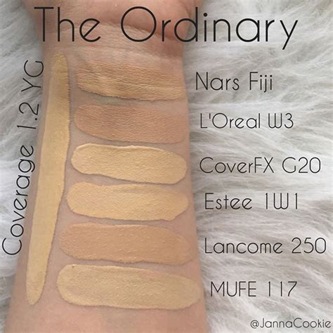 Young and glow foundation next generation. ***The Ordinary Swatch Comparison*** Swipe for more ...