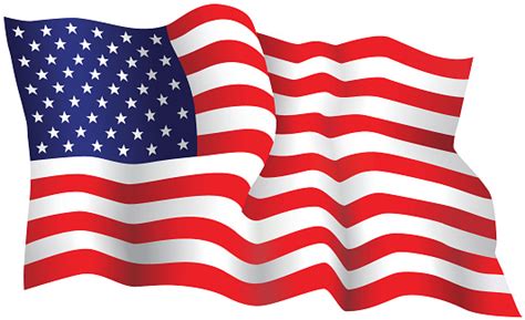 Ilustración De Bandera De Estados Unidos De Norteamérica Y Más Vectores