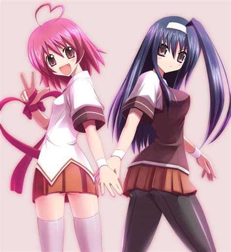 umikuri unikurage aino heart tsuzura saki aq interactive arcana heart atlus examu 2girls