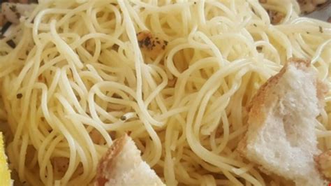Angel hair pasta (enough to fit through a quarter sized hole). Savory Sea Scallops and Angel Hair Pasta Recipe ...