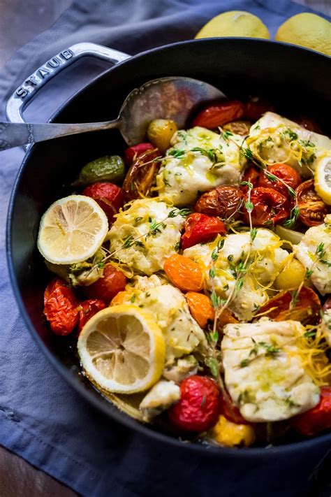 Print twitter facebook pinterest pinterest. Baked Haddock with Roasted Tomato and Fennel | Feasting At Home