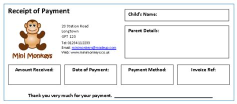 invoices receipts mindingkids