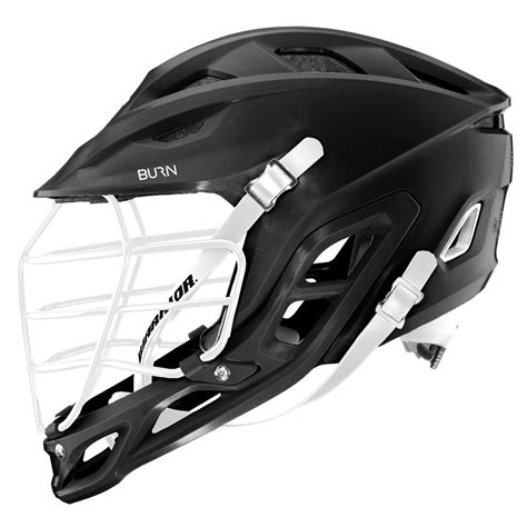 Buy Warrior Burn Lacrosse Helmet Black Online Buy Lacrosse Gear
