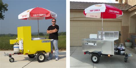 Hot Dog Carts Rear Serve Vs Side Serve Hot Dog Cart