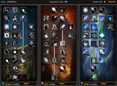 Wow Burning Crusade Tbc Classic Mage Pve Dps Spec Builds And