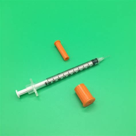 Medical Insulin Syringe 100 Units 1ml For Injection China Insulin