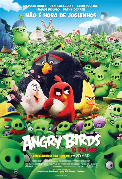 Angry Birdso Filme Crítica Operação Pipoca Filmes E Séries