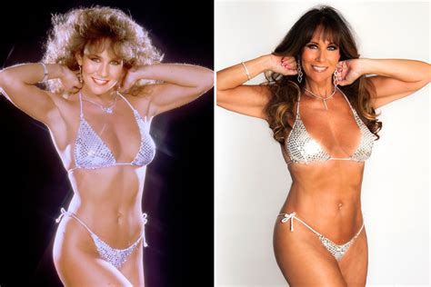 Glamour Model Linda Lusardi Slips Back Into Her Sparkling Bikini At 60 And Is Still Every Inch