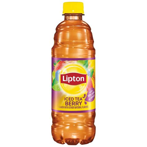 Lipton Iced Tea Berry Splash 169 Oz Bottles Shop Tea At H E B