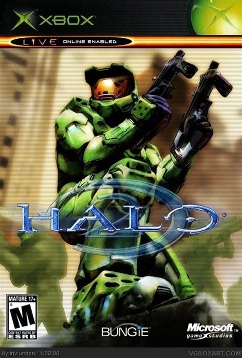 Halo 2 Xbox Box Art Cover By Triviumfan