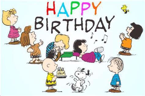 Happy Birthday Images With Snoopy Free Happy Bday Pictures And