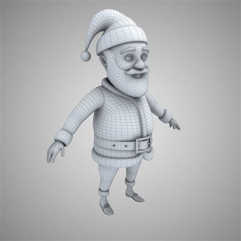 Santa Claus 3d Max