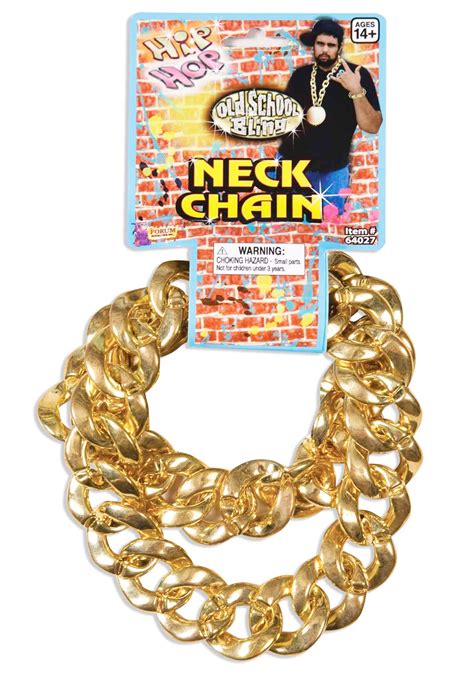 Gold Chain Necklace With Big Links