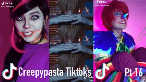 Creepypasta Tiktok Compilation 16 Youtube