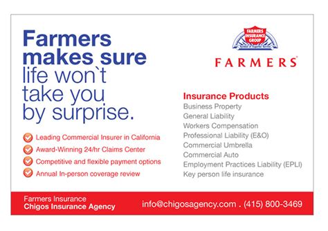 Farmers is a reputable car insurance company that offers a range of coverage options. Flyers and Posters on Behance