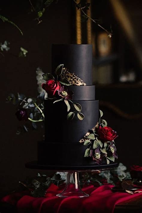 From the bridal shower to ceremony to reception youll find unique and special items at bhldn. 25 Show-Stopping Burgundy And Black Wedding Ideas - crazyforus