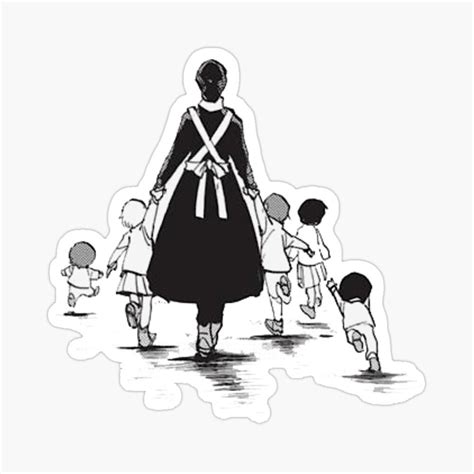 The Promised Neverland Sticker By Latt Cute Stickers Anime Stickers