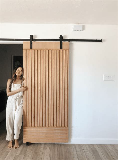 Diy Slat Barn Door Artofit