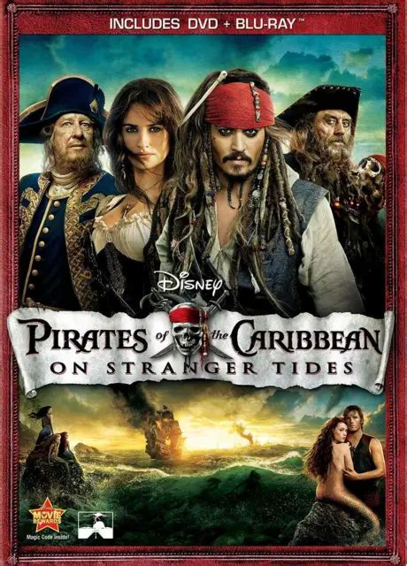 PIRATES OF THE Caribbean On Stranger Tides DVD Blu Ray Disc PicClick
