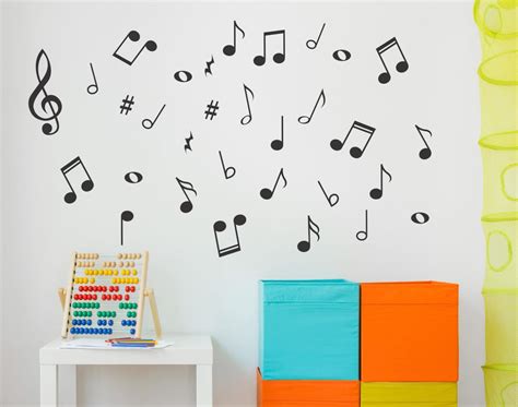 Music Notes Wall Decals Music Decals Music Notes Music Wall Decals