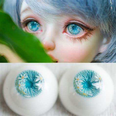 Realistic Resin Doll Eyes Blue Eyes For Dolls Etsy