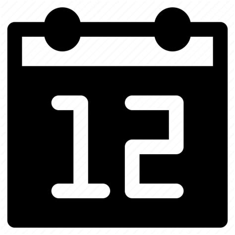 Calendar Months Year Icon