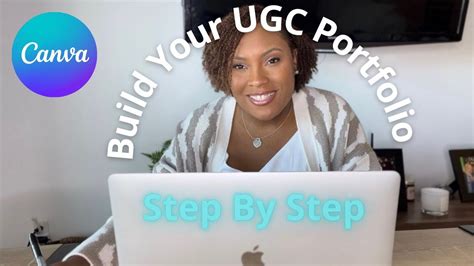 How To Create A Ugc Portfolio Using Canva Step By Step Becoming