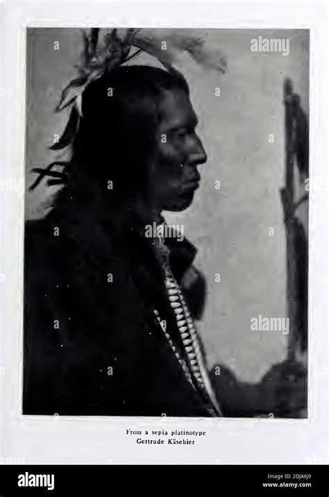 904 Photograph Of A Native American Man Possibly Sioux By Pioneering