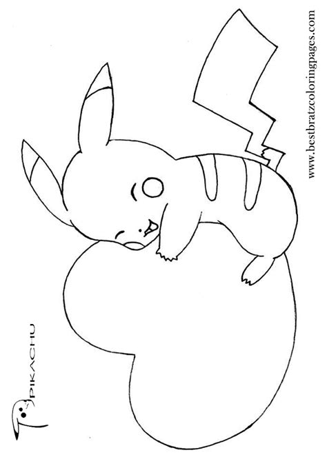 Pikachu Halloween Coloring Pages Pikachu Coloring Page Free Printable