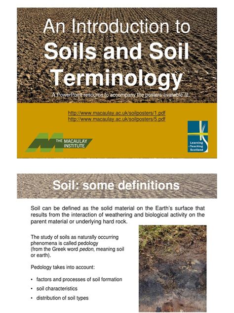 An Introduction To Soils Soil Formation And Terminology Soil Porosity