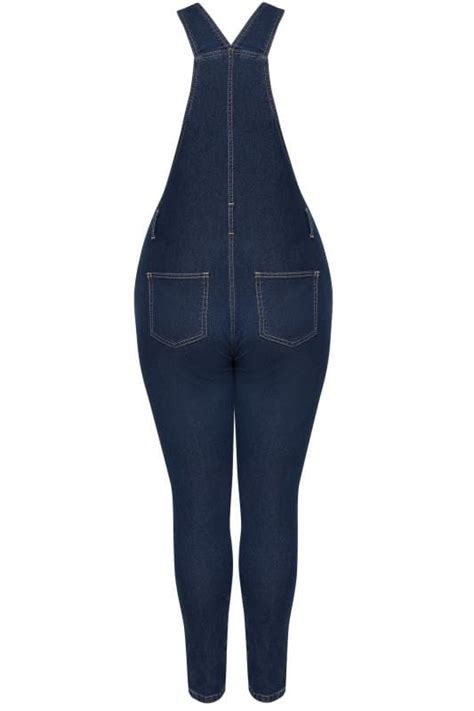Bump It Up Maternity Blue Denim Dungarees Sizes 16 36 Yours Clothing