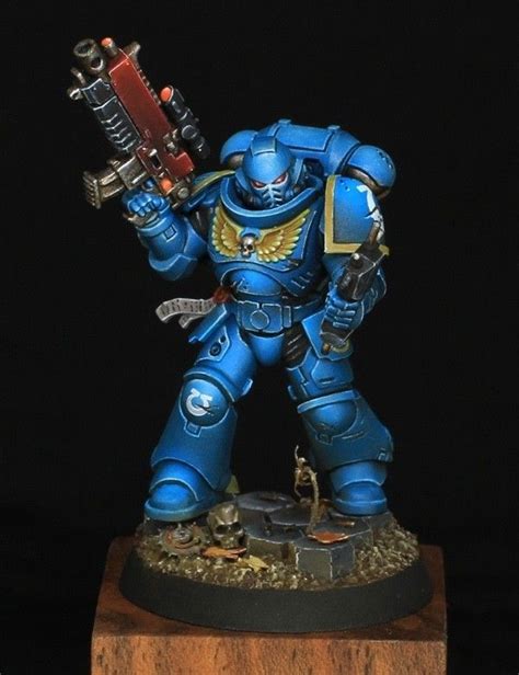 Primaris Space Marine Ultramarine By Florian Weinheimer Space Marine