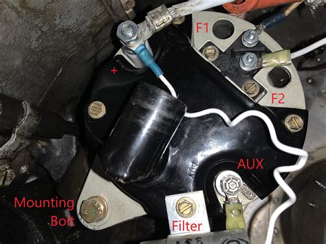 Can Anyone Share A Picture Of Their Installed Alternator Wiring
