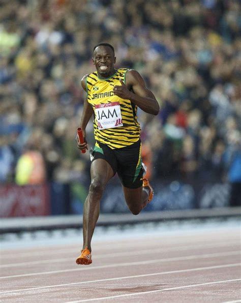 In Pictures Usain Bolt Leads Jamaica To Relay Gold