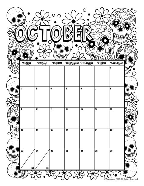 2024 Calendar Colouring Pages Jodi Rosene
