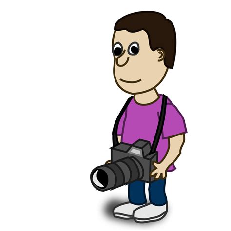 Photography Clip Art Photographer Image 26975