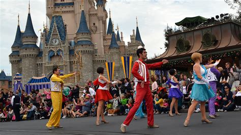 Walt Disney World Magic Kingdom Celebrate A Dream Come True Parade 42