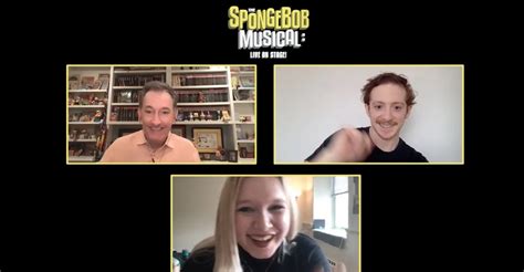 Nickalive Spongebob Stars Ethan Slater And Tom Kenny Chat About
