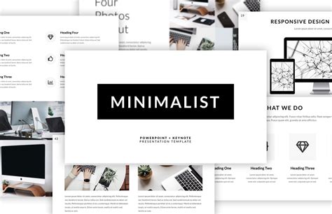 Minimalist Presentation Template — Medialoot